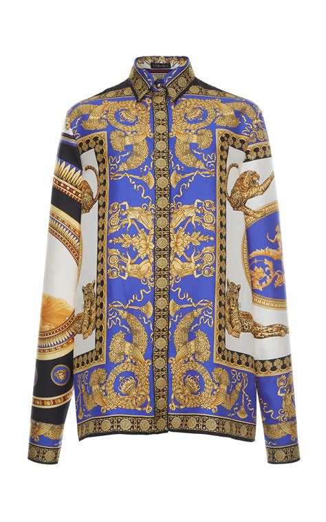 versace blouse sale|versace long sleeve shirts women's.